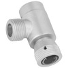 CO2 W21.8‑14 Thread Refill Adapter Connector Integrated Aluminum Soda Maker