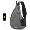 mixi Sling Bag Men Backpack Unisex One Shoulder Bag Hiking