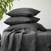 CHUFFED Linen Pillowcases 2 Pack 100% Linen Standard Pillow Cases,