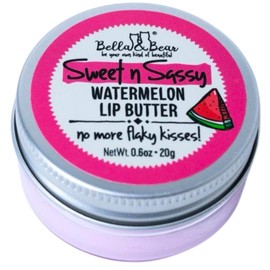 Sweet n Sassy Watermelon Lip Set, Juicy Scrub and Lip Butter, 2 x 0.6 oz
