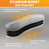 Carbon Fiber Insole 1 Pair Titanium-Enhanced for Recover Quicker of