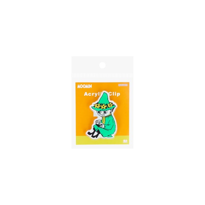 Sunstar Stationery S3624838 Moomin Clip, Acrylic, 24 Summer Snufkin