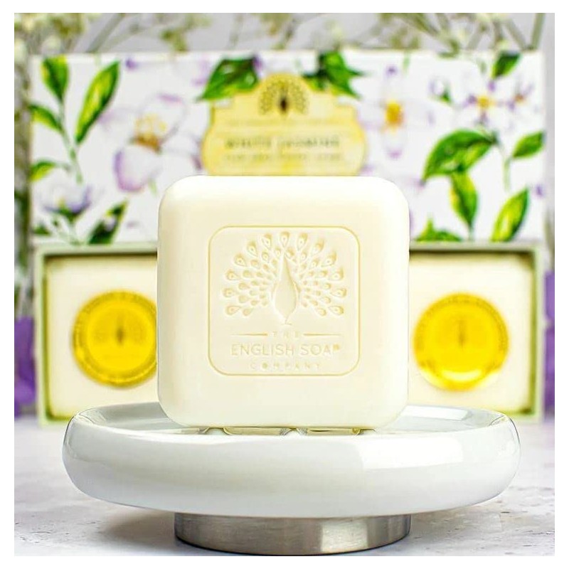 Gift Boxed Hand Soaps 3 x 100g White Jasmine &