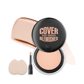 DAGEDA Tattoo Cover up Makeup,Air Cushion Concealer Design with Make up Brush and Mini Face Puff,Natural Cover up Tattoos and Scar,Invisible, Waterproof Body Concealer Makeup(Light)