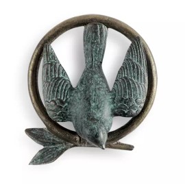 Bird & Branch Green Aluminum Door Knocker SPI Home Decor 6 x 5 x 2.5