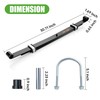 10L0L Golf Cart Heavy Duty Rear Leaf Spring Kit 4-Leaf