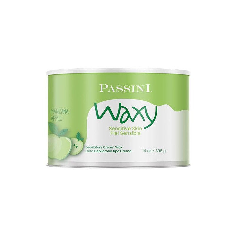 PASSINI Cera Depilatoria Frutal MANZANA PIEL SENSIBLE 14oz