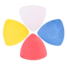 KUUQA 4PCS Tailor's Chalk Triangle Fabric Marking Chalk for Sewing Marking （Color Random）