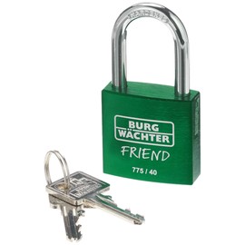 Burg-Wächter Cylinder Padlock 775 40 35 Green SB