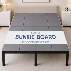 BlissBoard King Bunkie Board, 76 x 80 in, Zipper-Connected Support