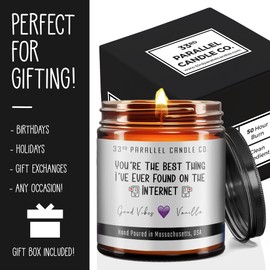 Candle Gifts for Wife or Husband | Anniversary and Happy Birthday Gifts for Girlfriend or Boyfriend | Funny Gift Ideas for Special Someone | Gifts for Her | Gifts for Him | Hand Crafted USA | Soy 9oz