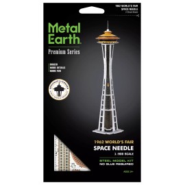 Fascinations Premium Series ICONX 1962 SPACE NEEDLE 3D Metal Earth Model Kit