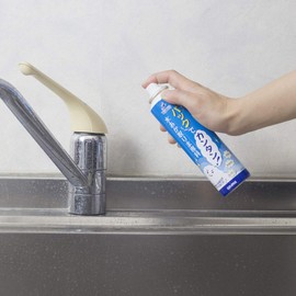 アズマ 水垢汚れ洗剤 TKパックで簡単! 水あか取りま専科 正味量180ml スプレー式 密着泡が汚れを落とす