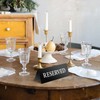 6 Pieces Table Top Reserved Sign Table Signs Reserved Seating