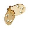 XMHF 180 Degree Heavy Duty Flip Top Hinge with Screws