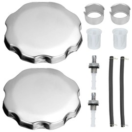 YOXUFA Gas Tank Cap for Predator 212 Coleman CT200U CT200U-EX Mini Bike GX340 GX390 GX160 GX200 168F Engine Baja MB200 Massimo Trailmaster 163cc 196cc 6.5hp Motorsports Mini Bike Go Kart 2 Pack