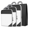 OSDUE Compression Packing Cubes Set, 4 Pieces Compression Packing Cubes,