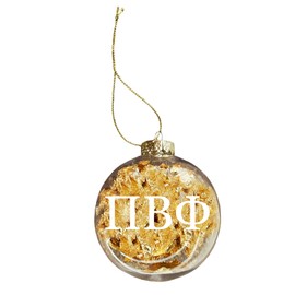 Sorority Shop Pi Beta Phi Ornament - 8cm Clear Plastic Ball Ornament