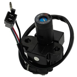 XDF Ignition Switch Gas Fuel Tank Cap Cover Seat Lock Key Compatible For Honda CBR250 CBR600 CBR600RR CB400 CB1300(2 Pin)