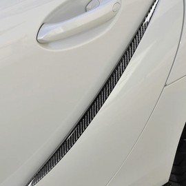 AIRSPEED Accessories for Toyota Supra GR A90 A91 MK5 2019-2022 Real Carbon Fiber Car Door Protection Plate Anti-Scratch Door Guard Sticker Decal Toyota Supra Exterior Trim with Double Sided Tape