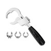 Bathroom Wrench Set Aluminum Alloy Adjustable Large Opening Arc Teethed