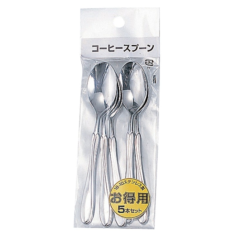 Takagi Takagi 18-10 Stainless Steel Coffee Spoon, Made in Japan,