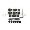HONGK Glod Motorcycle Sportbike Complete Fairing Bolts Kit Fastener Clips