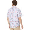 Tommy Bahama Blue Coconut Point Red White Cheers Camp Shirt