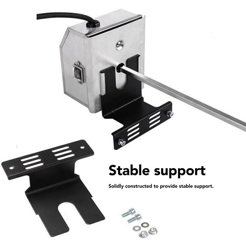 Barbecue Grill Motor Support Stainless Steel Porous Universal Electric Grill