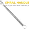 Anaeat Mini Wire Whisks, Set of 2 Portable Stainless Steel