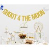 Glitter Shoot 4 the Moon Banner Outerspace Theme 4th Birthday