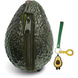 Monedero de aguacate | Cartera de aspecto realista | Divertidos regalos novedosos para los amantes del aguacate | Accesorios de decoración de aguacate