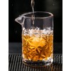 Professional Thick Bottom Seamless Cocktail Mixing Glass 700ml (Ice Flower,