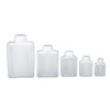 Nalgene Storage Jars Wide Mouth Bottles Rectangular Plastic Bottles