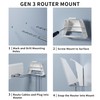 Starlink Gen 3 Router Wall Mount with Standard Power Supply