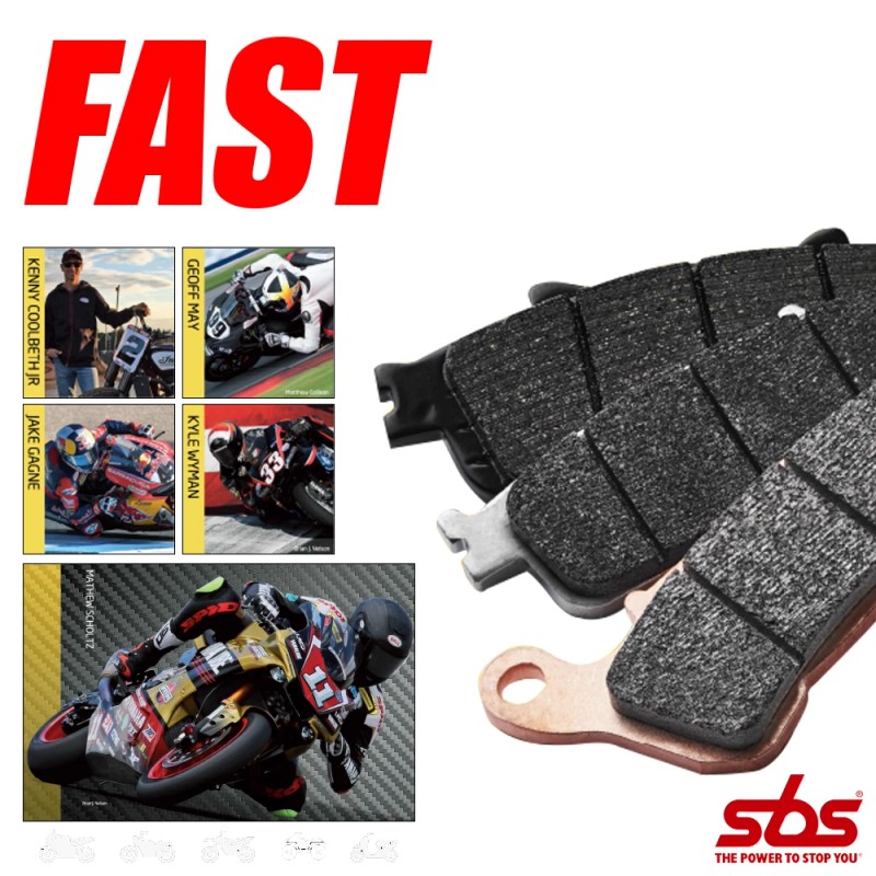 SBS Racing Sinter "Racing" Brake Pads 901 RST - Front