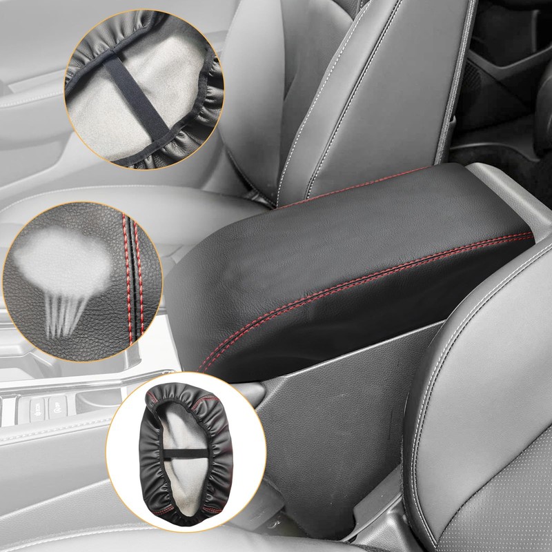 SUNBREATH Compatible with Center Console Armrest Cover for Honda Accord