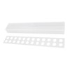 Acrylic Flower Vase Rectangular Long Clear Floral Centerpiece Votive Box