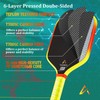 VAHKN Pickleball Paddles - T700 Carbon Fiber Pickleball Paddle -