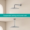 AULEEND All Metal Rain Shower Head - Heavy Duty Stainless