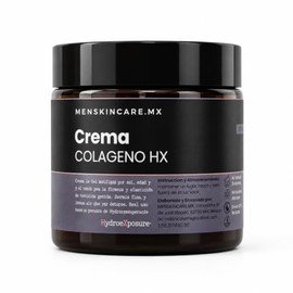 100g Crema Facial con Colágeno Hidrolizado para Hombre | Hidratación y Elasticidad | Ayuda a Mejorar la Apariencia de la Piel Madura | Uso Diario | Te