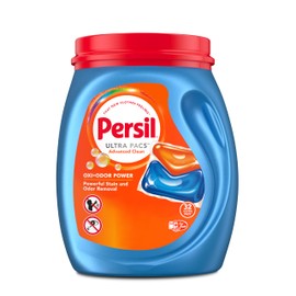 Persil Ultra Pacs Advanced Clean Oxi+Odor Power Laundry Detergent, 32 count