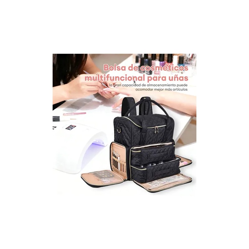 Maletín Maquillaje Para Uñas Marifer Profesional Desmontable