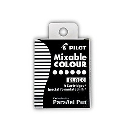 Pilot Parallel Pen Refill Black 6 Pack