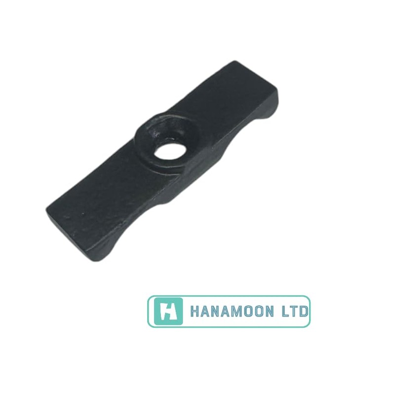 Black Turn Buttons with Screws 50mm (2 Inch) for Shed