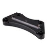 XMMT Black Motorcycle Handlebar Clamp 1" Handlebar Risers Top Clamp