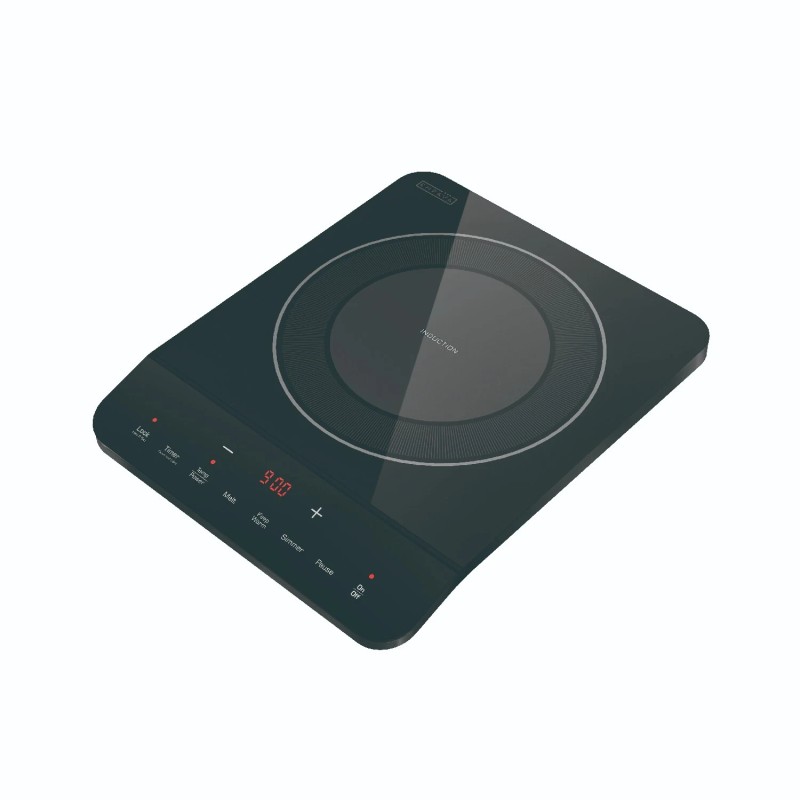 Empava 11-in Portable Single Heating Element 1800-W Countertop Induction Cooktop