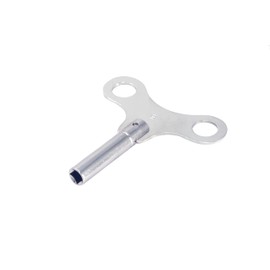 Nickel Plated Solid Brass Made Key for Clock Winding Mechanical Clock Crank Winder Key Tool Tool for Hermle, Hamilton, Ridgeway, Howard Miller, Seth Thomas (Key No. 2-2.75mm I.D.)