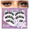 Cluster Lashes,Lankiz Biomimetic Individual Eyelashes Wispy C Curl Lash Clusters