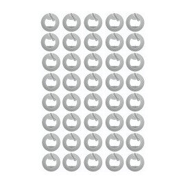 Wenrescry Pack of 40 NFC Tag Stickers, NFC Stickers, NTAG215, 504 Byte Memory, Compatible with Shortcuts App, Smartphones